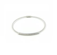 Pulsera Sangiorgi Preziosi Mujer in Oro blanco Diamante 0.19 Ct 186593-16 - 186593-16